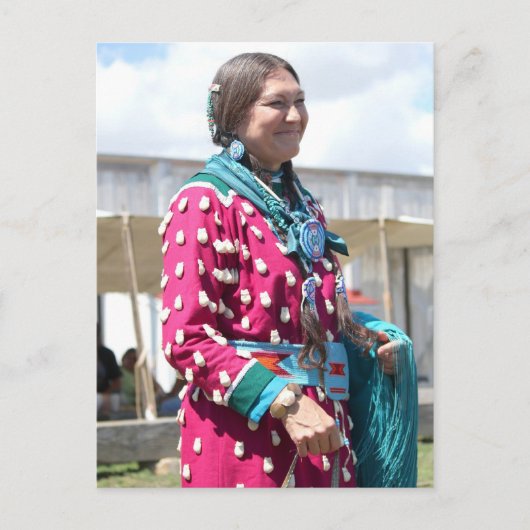 パープルダンサー ポストカード (正面)