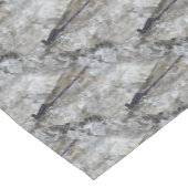 パープルダンセルフライ自然パターン ショートテーブルランナー (コーナー)