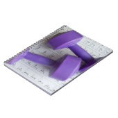 パープルダンベル。 ノートブック (左側)