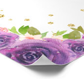 パープルダークスキンガールSweet sixteenへようこそ ポスター (角)