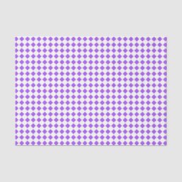 パープルチェック (デザイン14 パープルシリーズ) 薄葉紙