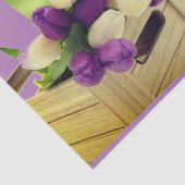 パープルチューリップティッシュペーパー 薄葉紙 (詳細)