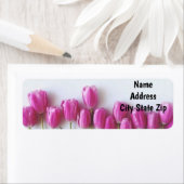 **パープルチューリップ**住所 シール (インサイチュ)