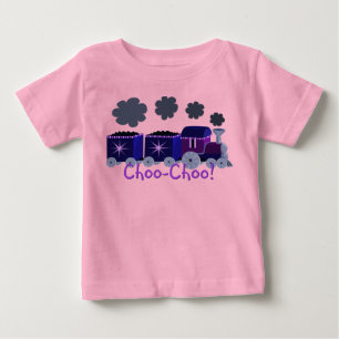 パープルチョオTrain Shirt ベビーTシャツ