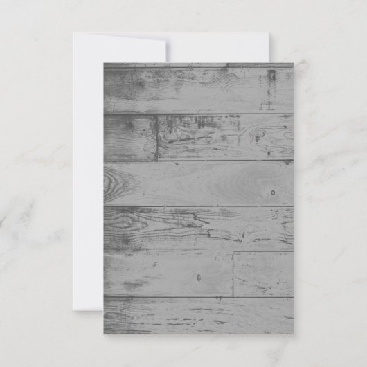 パープルツリーハートブライダルシャワー招待状 招待状 (裏面)