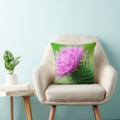 パープルティスル装飾用クッション クッション (椅子)