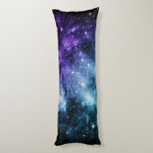 パープルティール（緑がかった色）銀河系ネブラドリーム#1 ボディピロー (裏面 (縦))