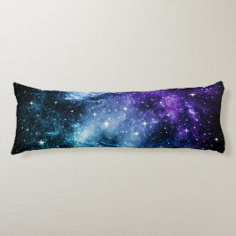 パープルティール（緑がかった色）銀河系ネブラドリーム#1 ボディピロー