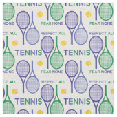 🎾パープルテニス、すべての尊重… (説明を参照) ファブリック (見本)