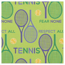 パープルテニス、尊敬…(説明を参照) ファブリック