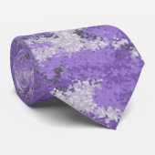 パープルディジ迷彩柄 ネクタイ (ロール)