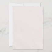 パープルディスコボール誕生日招待状カード 招待状 (裏面)