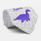 パープルディノタイ ネクタイ (ロール)