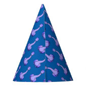 パープルディノパーティーハット パーティーハット (裏面)