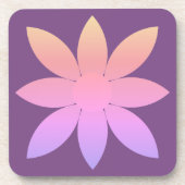 パープルデイジードリンクコースターセット コースター (正面)