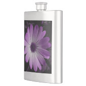 パープルデイジーフラワーフラスコ フラスク (左)