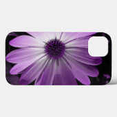 パープルデイジーフラワーiPadケース Case-Mate iPhoneケース (裏面 (横))