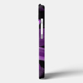 パープルデイジーフラワーiPadケース Case-Mate iPhoneケース (裏面 / 左)