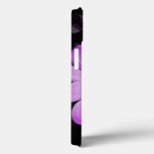 パープルデイジーフラワーiPhoneケース Case-Mate iPhoneケース (裏面 / 右)