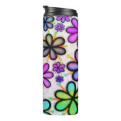 パープルデイジーレトロ タンブラー (回転右)