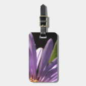 パープルデイジー ラゲッジタグ (正面縦)