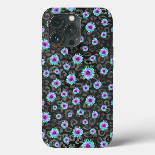 パープルデイジー iPhone 13 PROケース