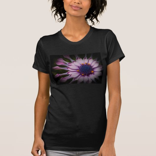 パープルデイジーTシャツ Tシャツ (正面)