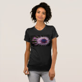パープルデイジーTシャツ Tシャツ (正面フル)