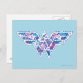 パープルデイジーWW ポストカード (正面/裏面)