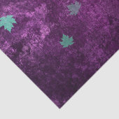 パープルデコップページのティール(緑がかった色)紙吹雪 薄葉紙 (詳細)