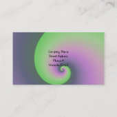 パープルデザイナーケーキ 名刺 (裏面)
