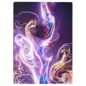 パープルデザイン クリップボード (裏面)