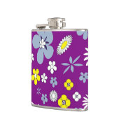 パープルデザイン フラスク (左)