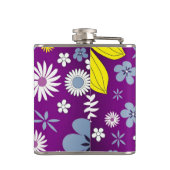 パープルデザイン フラスク (裏面)