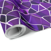 パープルデザイン ラッピングペーパー (ロールコーナー)