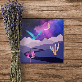 パープルデザートマウンテンズ タイル