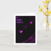 パープルデッキIソウルシ得ョナル文字ステッカー カード (黄色い花)