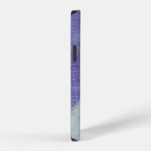 パープルデニムハート iPhoneケース (右側面)