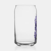 パープルデルフィニウム開花フローラ ガラス缶 (右)