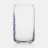 パープルデルフィニウム開花フローラ ガラス缶 (左)