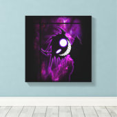 パープルデーモン キャンバスプリント (インサイチュ (ウッドフロア))