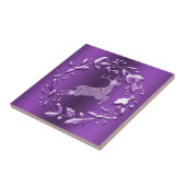 パープルトナエレガントークリスマス タイル (側面)