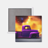 パープルトラック マグネット (正面/裏面)