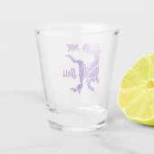 パープルトレックスザボスディノ ショットグラス (裏面)