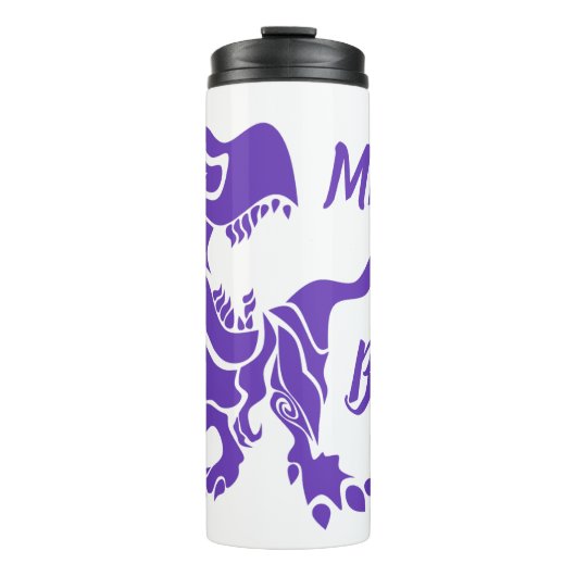 パープルトレックスザボスディノ タンブラー (正面)