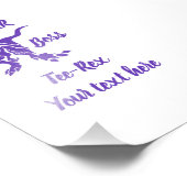 パープルトレックスザボスディノ フォトプリント (角)