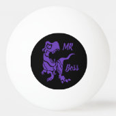 パープルトレックスザボスディノ 卓球ボール (裏面)