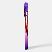 パープルトロピカルビーチアットサンセット Case-Mate iPhoneケース (裏面 / 左)