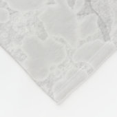 パープルトンフライパーソナライズされたフリースブランケット フリースブランケット (角)