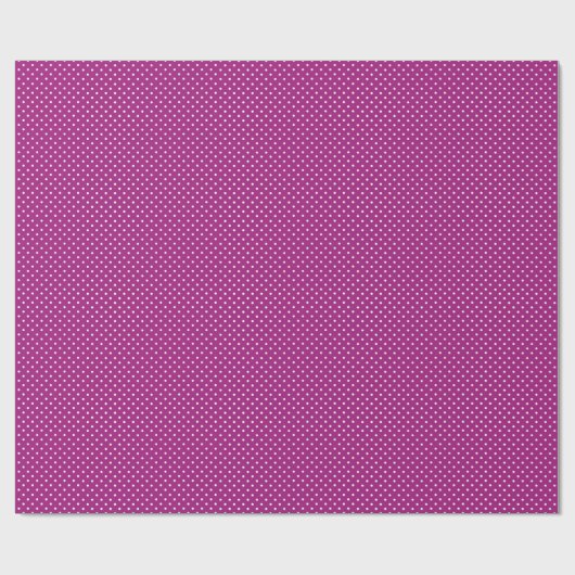 パープルドット柄 ラッピングペーパー (フラット)